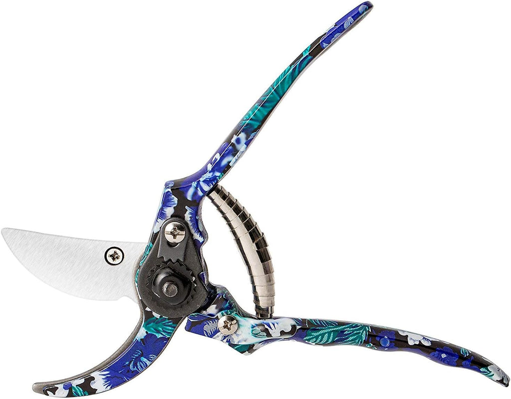 Gardening Gifts, 3 Piece Aluminum Garden Tool Set - Trowel, Cultivator, Pruning Shear, Gift Set for Women, Men, Gardening Needs (Purple&Blue)