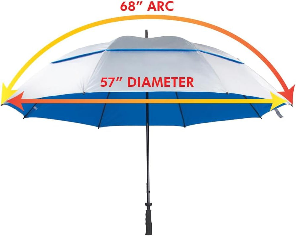 68" UV Protection Wind Cheater Vented Canopy Umbrella